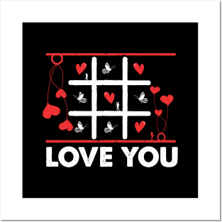 Valentine Love You Posters and Art